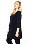 Tunic wide bot shoulder DOLCE - blue