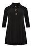 Tunic wide bot polo DOLCE - black - #4