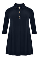 Tunic wide bot polo DOLCE - blue - #2