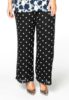 Trousers long DOTS - black - #1