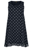 Dress sleeveless DOTS - blue - #5