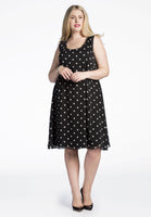 Dress sleeveless DOTS - black  - #2