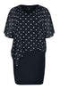 Dress voile layer DOTS - blue - #4