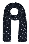 Scarf DOTS - blue - #4