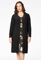 Cardigan slits DOLCE - black  - #1