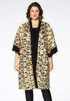 Kimono met gouden cirkels - multi
