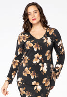 Shirt relax ROSE - black  - #1