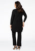 Tunic DOLCE grandad collar - black  - #3