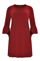 Dress DOLCE circle sleeve - red  - #4