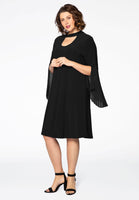 Dress DOLCE plissé - black  - #2