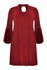 Dress DOLCE plissé - red - #4