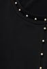 Tunic flare beaded DOLCE - black  - #5