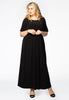 Dress long strass DOLCE - black  - #2