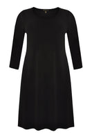 Dress slit sleeve DOLCE - black  - #4