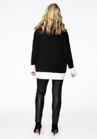 Pullover two-tone - black  - #3