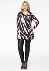 Tunic flare knit NICE - pink