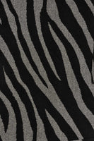 Cardigan lurex ZEBRA - black - #5