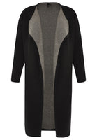 Cardigan two tone - black  - #4