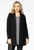 Cardi-blouse PIED DE POULE - black - #1