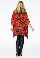 Tunic square LILLE - red - #3