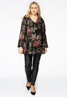 Tunic FLOWER FLOCK - black  - #2