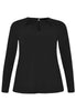 Shirt relax drape DOLCE - black  - #4