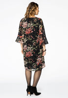 Dress FLOWER FLOCK - black  - #3