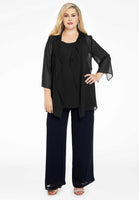 Blouse-jacket VOILE - black - #2