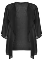 Blouse-jacket VOILE - black - #4