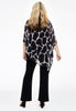 Tunic asymmetric GIRAFFE - brown - #3