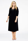 Dress A-line strass Dolce - black - #2