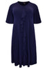 Dress centre frill DOLCE - blue - #4