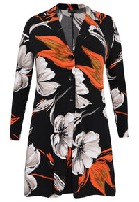 Blazer A-line CAMELLIA - black - #4