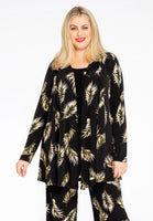 Cardigan PALM - black  - #1