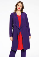 Cardigan drawstring DOLCE - purple - #1