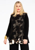 Tunic flare COLLIER - black  - #1