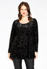 Tunic flare FLOCK - black 