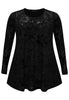 Tunic flare FLOCK - black  - #4