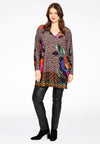 Tunic wide V-neck ALEXYS - multi - #2