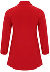Tunic wide bottom bow DOLCE - red - #5