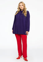 Tunic wide bottom bow DOLCE - purple  - #2