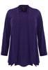 Tunic wide bottom bow DOLCE - purple  - #4