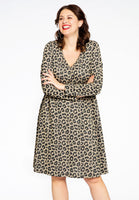 Dress LUREX LEOPARD - black  - #1