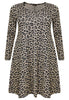 Dress LUREX LEOPARD - black  - #4