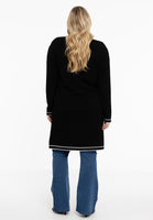 Cardigan contrast piping - black - #3