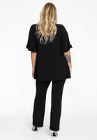 Tunic flare frilled sleeves DOLCE - black - #3