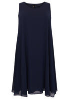 Dress sleeveless VOILE - blue - #4