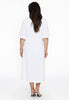 Dress frilled sleeves DOLCE - white - #3