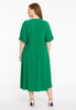 Dress frilled sleeves DOLCE - green - #3