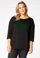 Shirt wide Belle - black  - #1